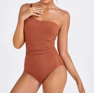 NWOT Shein One Shoulder One Piece Swimsuit